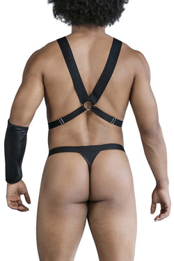 CandyMan Men's Underwear 99850 Three Piece Outfit Color Black thumbnail 3