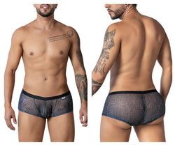 CandyMan Men's Underwear 99873 Egyptian Trunks Color Gray-Black thumbnail 1