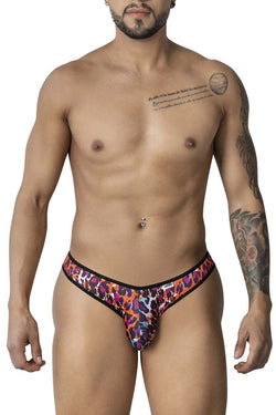 CandyMan Men's Underwear 99876 Leopard Briefs Color Animal Print thumbnail 2
