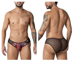 CandyMan Men's Underwear 99879 Leopard Briefs Color Animal Print thumbnail 1