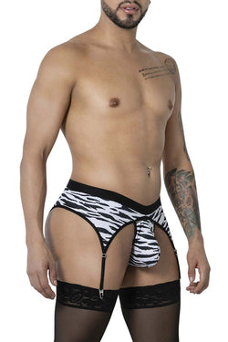 CandyMan Men's Underwear 99881 Zebra Thongs Color Zebra Print thumbnail 4