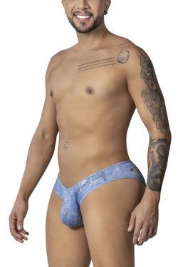 CandyMan Men's Underwear 99897 Cowboy Briefs Color Denim Blue thumbnail 4