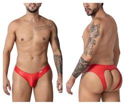 CandyMan 99908 Men's Underwear Heart Briefs Color Red thumbnail 1