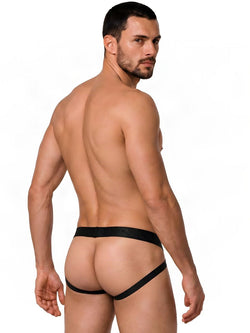 CandyMan 99925 Men's Underwear Supportive Strappy Jockstrap Color Magenta thumbnail 3