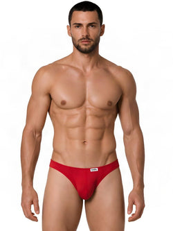CandyMan 99929 Men's Underwear Sleek Modern Jockstrap Color Red thumbnail 2