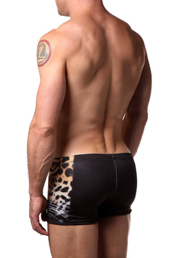 Candyman Black Leopard Swim Trunk thumbnail 3