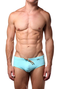 Candyman Blue Leopard Swim Brief thumbnail 2