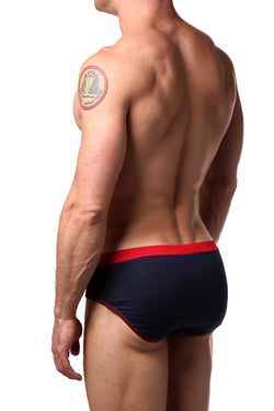 Candyman Navy/Red Americana Swim Brief thumbnail 2