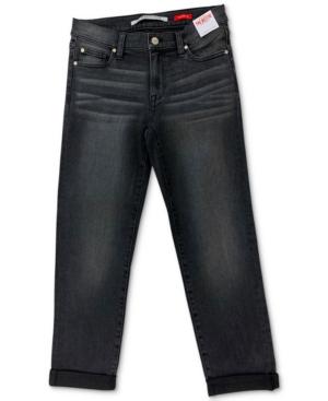 Celebrity Pink Juniors' Roll-cuff Girlfriend Jeans