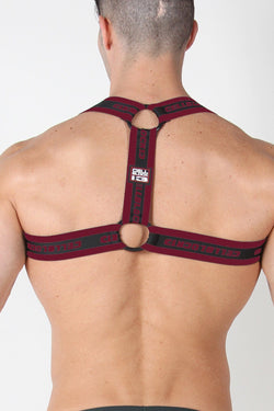 CellBlock 13 Burgundy Rascal Elastic Harness thumbnail 3