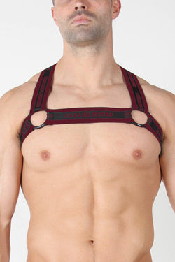 CellBlock 13 Burgundy Rascal Elastic Harness thumbnail 1
