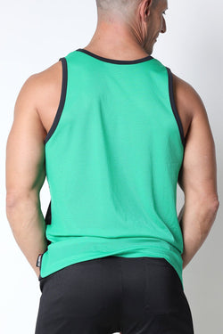 CellBlock 13 Green Marathon Tank Top thumbnail 3
