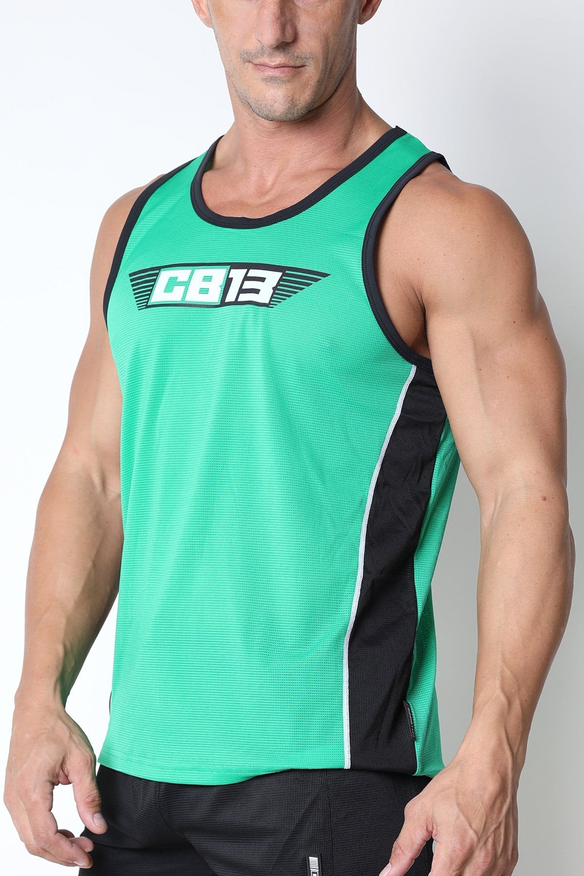 CellBlock 13 Green Marathon Tank Top