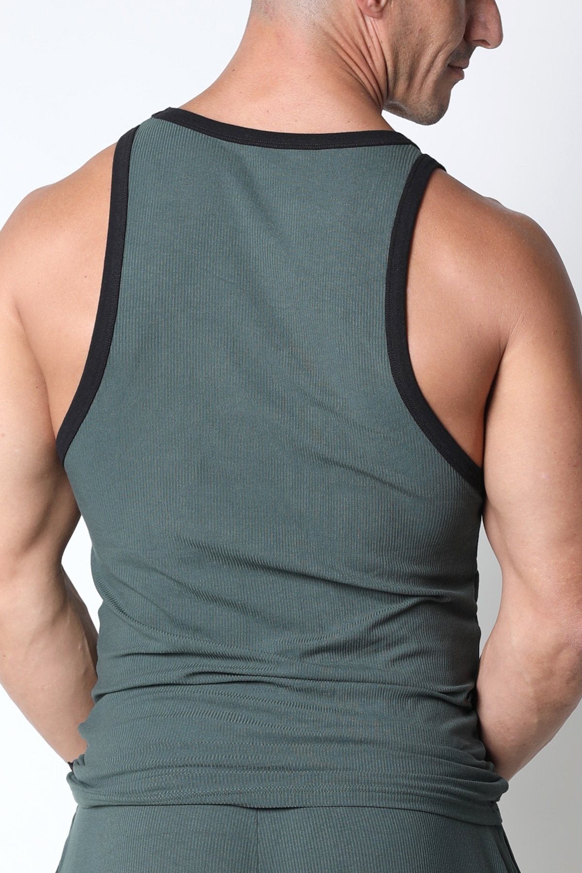 CellBlock 13 Green Rascal Ribbed Tank Top – CheapUndies