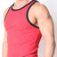 CellBlock 13 Red Rascal Ribbed Tank Top