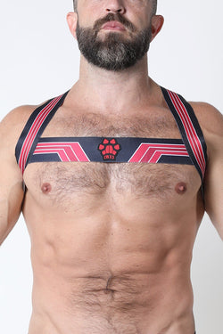 CellBlock13 Red Kennel Club Elastic Bandit Harness thumbnail 1