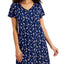 Charter Club Cotton Printed Sleep Shirt Scatter Paisley