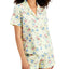 Charter Club Cotton Swiss Dot Shorts Pajama Set Floral Clip Dot