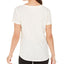 Charter Club Crew Neck Knit Pajama Top Antique White