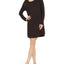 Charter Club Floral-embroidered Sleepshirt Nightgown Classic Black