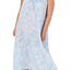 Charter Club Intimates Blue Watercolor Printed Cotton Nightgown
