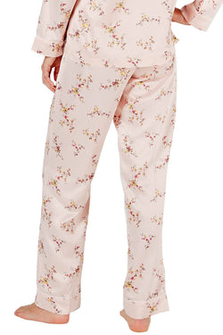 Charter Club Intimates Twiggy Roses Polyester Satin Pajama Pants thumbnail 2