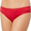 Charter Club Modern Essentials Cotton Lace Trim Bikini Brief in Candy Red