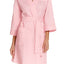 Charter Club Short Spa Waffle Robe in Pretty Pink