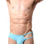 CheapUndies Aqua Exposed Side Modal Brief