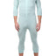 CheapUndies Aqua Long Sleeve Onesie