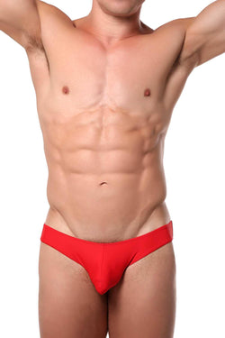 CheapUndies Biking-Red Bikini Brief thumbnail 3