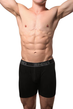 CheapUndies Black Contoured Pouch Long Boxer Brief thumbnail 3