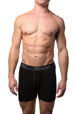 CheapUndies Black Contoured Pouch Long Boxer Brief thumbnail 1