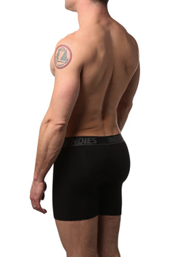 CheapUndies Black Contoured Pouch Long Boxer Brief thumbnail 4