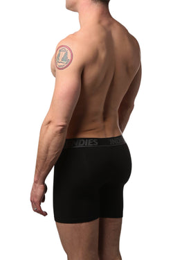 CheapUndies Black Contoured Pouch Long Boxer Brief thumbnail 4