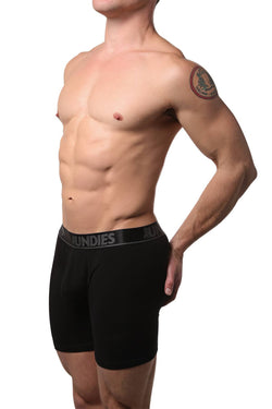 CheapUndies Black Contoured Pouch Long Boxer Brief thumbnail 2