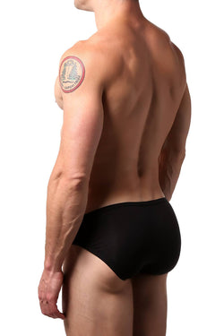 CheapUndies Black Exposed Side Modal Brief thumbnail 4