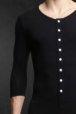 CheapUndies Black Long Sleeve Onesie thumbnail 4