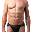 CheapUndies Black Mesh Sports Brief