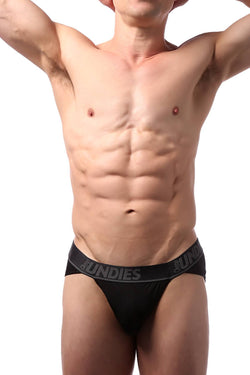 CheapUndies Black Mesh Sports Brief thumbnail 3