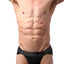 CheapUndies Black Mesh Sports Brief
