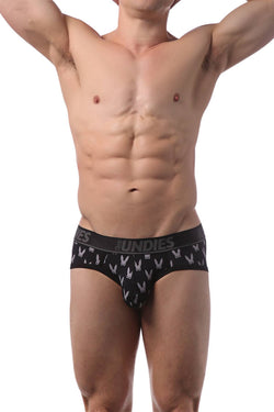 CheapUndies Black Naughty Bunny Brief thumbnail 3