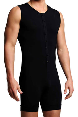 CheapUndies Black Sleeveless Onesie thumbnail 3