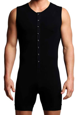 CheapUndies Black Sleeveless Onesie thumbnail 2