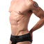 CheapUndies Black Sport Mesh Jockbrief
