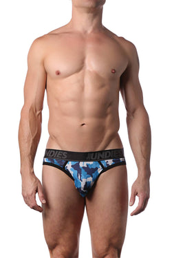 CheapUndies Blue Camo Sport Mesh Jockstrap thumbnail 1