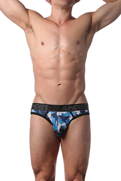 CheapUndies Blue Camo Sport Mesh Jockstrap thumbnail 3