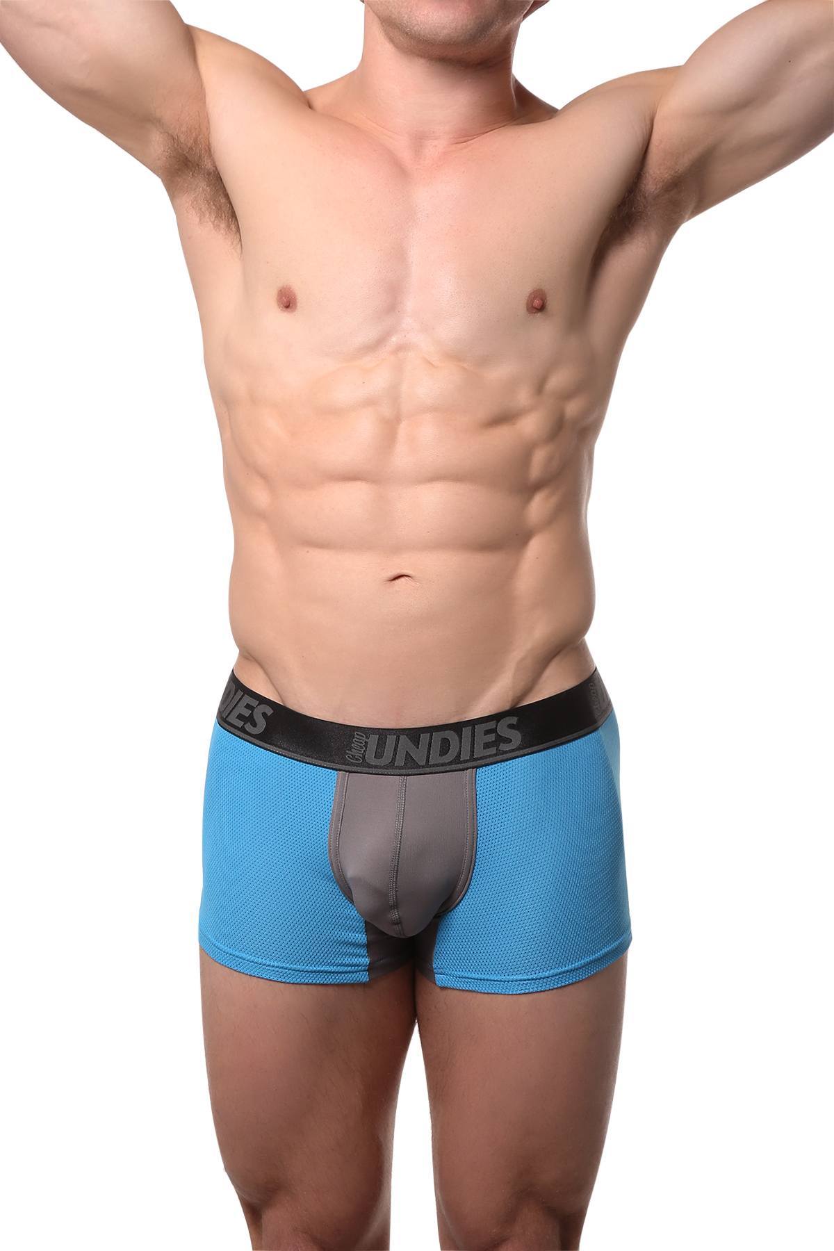 CheapUndies Blue Cool Mesh Trunk