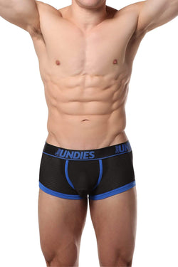 CheapUndies Blue Exposed Sport Mesh Boxer thumbnail 2