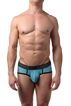 CheapUndies Blue Mesh Brief thumbnail 2